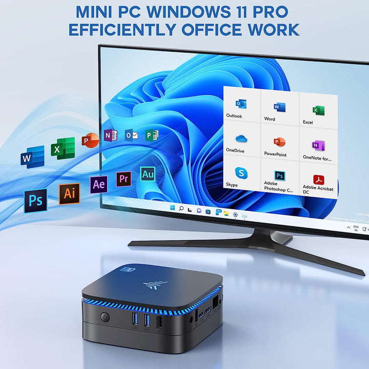Acemagician AK1 PRO - The compact Mini PC with Windows 11 Pro