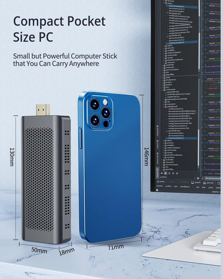 Buy NiPoGi Mini PC Windows 10 Pro, 12GB RAM 128GB ROM Ιntel