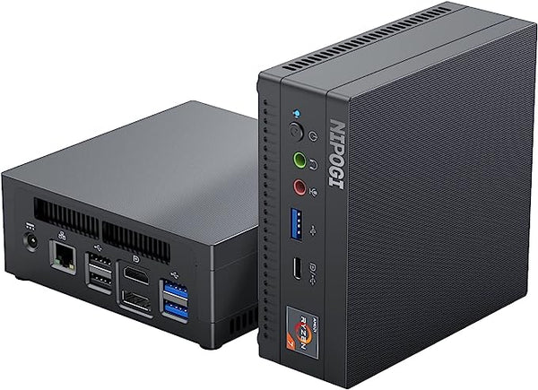 NiPoGi Mini PC 8Go RAM/128Go ROM, Ιntel Celeron J4125 (jusqu'à 2,7